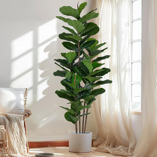 Yepdin 6FT Faux Fiddle Leaf Fig Tree